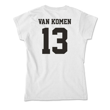 Marshall - NCAA Men's Basketball : Matthew Van Komen - Classic Shersey Soft Style Women’s T-Shirt-1