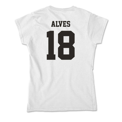 Marshall - NCAA Women's Soccer : Marcella Alves - Classic Shersey Soft Style Women’s T-Shirt-1