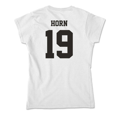 Marshall - NCAA Softball : Summer Horn - Classic Shersey Soft Style Women’s T-Shirt-1