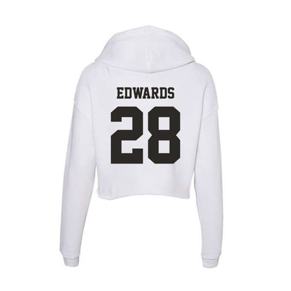 Marshall - NCAA Football : Aumad Edwards - Classic Shersey Women's Crop Fleece Hoodie-1