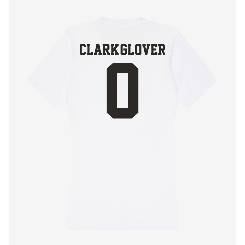Marshall - NCAA Football : Caleb Clark-Glover - Classic Shersey Women's V-Neck T-Shirt-1