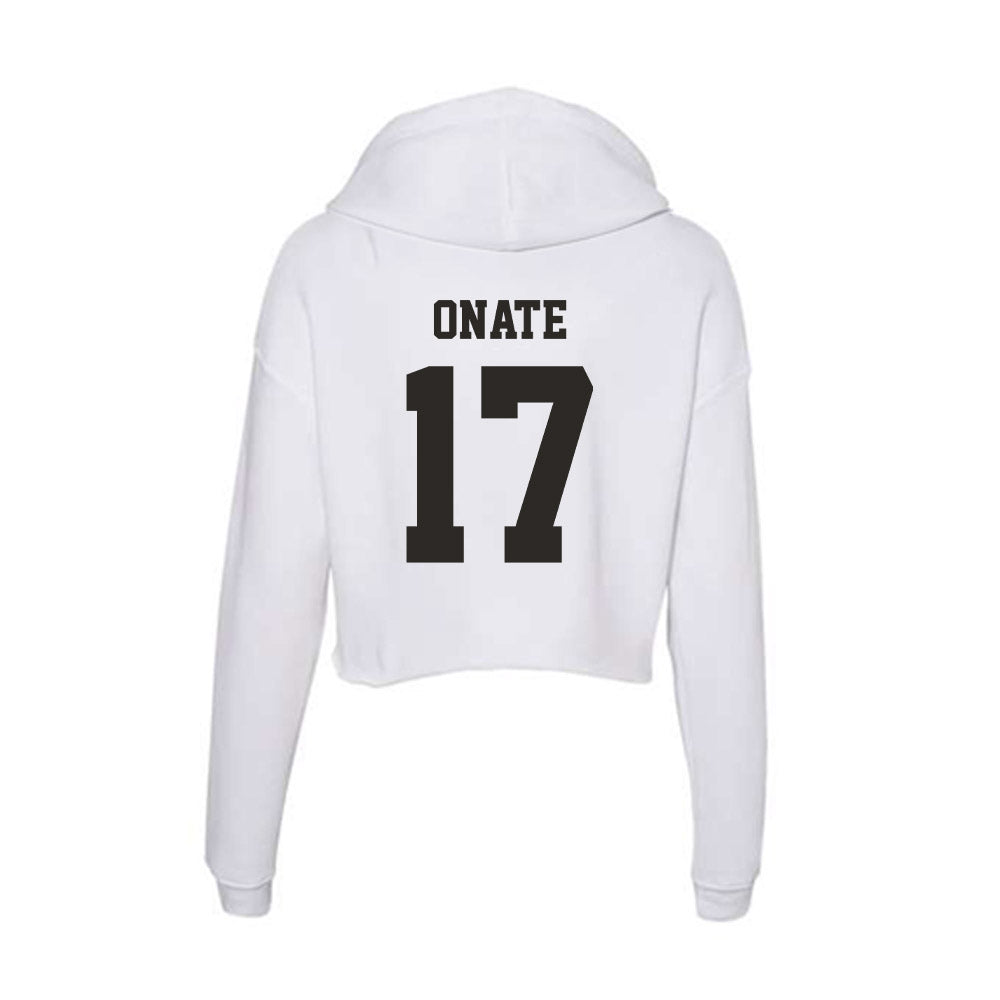 Marshall - NCAA Baseball : Mason Onate - Classic Shersey Women's Crop Fleece Hoodie-1