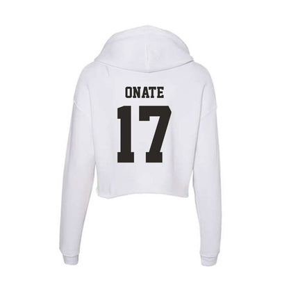 Marshall - NCAA Baseball : Mason Onate - Classic Shersey Women's Crop Fleece Hoodie-1