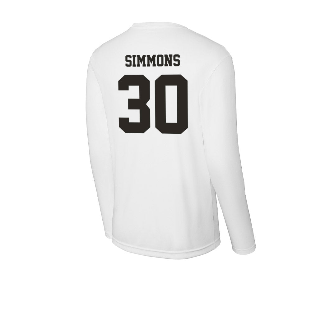 Marshall - NCAA Football : Jaasai Simmons - Classic Shersey Activewear Long Sleeve T-Shirt-1