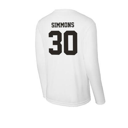 Marshall - NCAA Football : Jaasai Simmons - Classic Shersey Activewear Long Sleeve T-Shirt-1