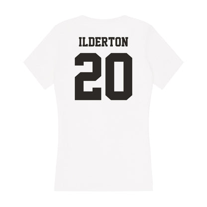 Marshall - NCAA Women's Basketball : Peyton Ilderton - Women's V-Neck T-Shirt-1