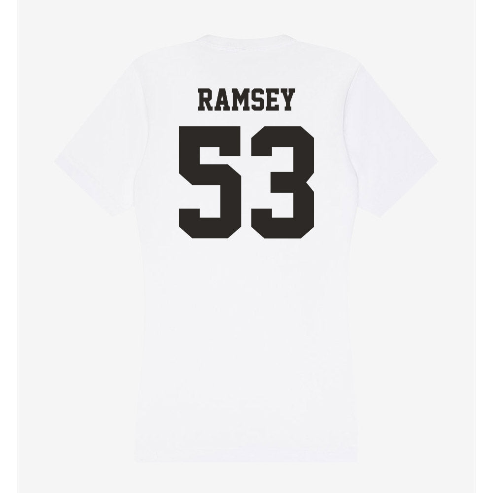 Marshall - NCAA Football : Mason Ramsey - Classic Shersey Women's V-Neck T-Shirt-1
