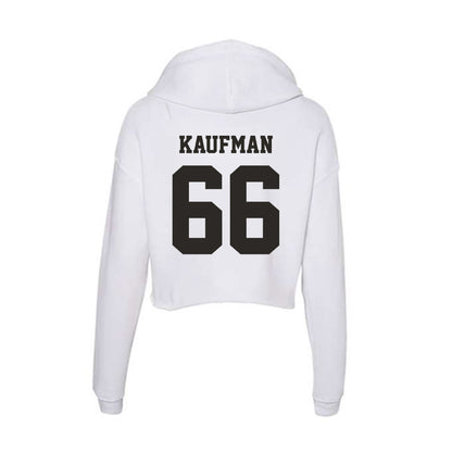 Marshall - NCAA Football : Eli Kaufman - Women's Crop Fleece Hoodie-1