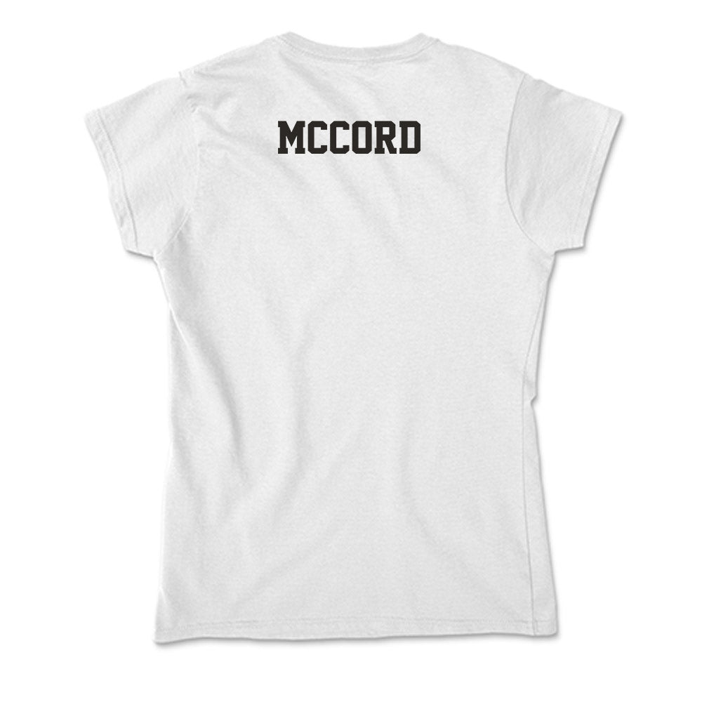 Marshall - NCAA Men's Track & Field : Samari McCord - Classic Shersey Soft Style Women’s T-Shirt-1