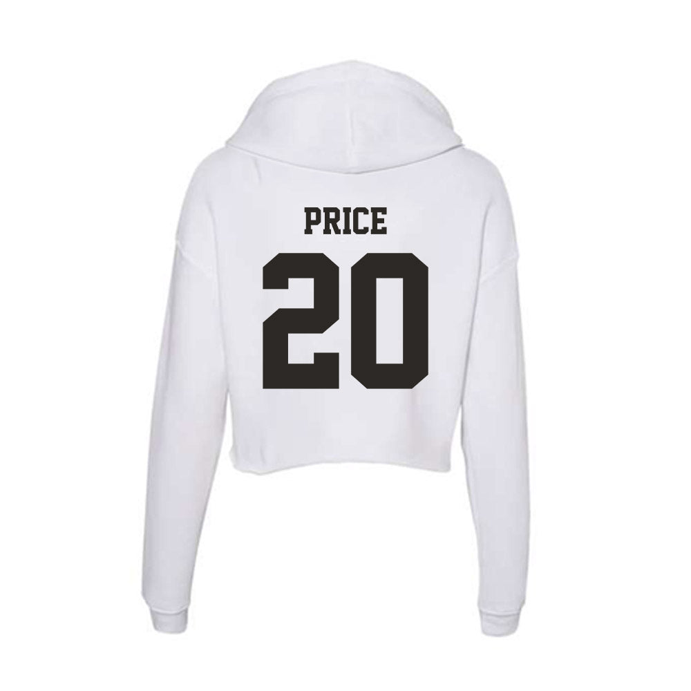 Marshall - NCAA Football : Judah Price - Classic Shersey Women's Crop Fleece Hoodie-1