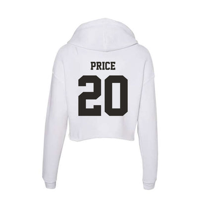 Marshall - NCAA Football : Judah Price - Classic Shersey Women's Crop Fleece Hoodie-1