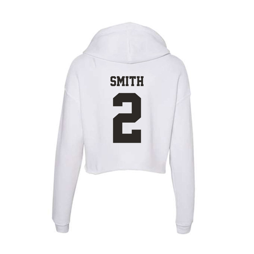 Marshall - NCAA Football : Daytione Smith - Classic Shersey Women's Crop Fleece Hoodie-1