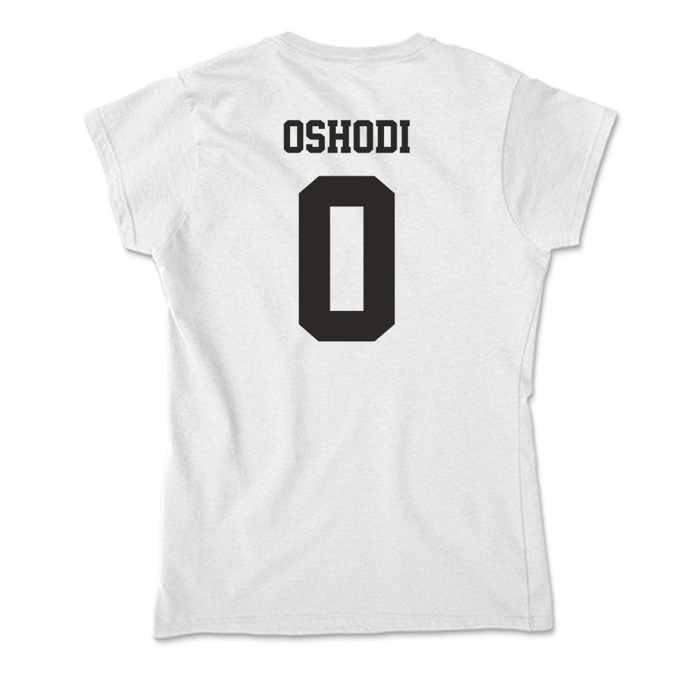 Marshall - NCAA Men's Basketball : Fazl Oshodi - Classic Shersey Soft Style Women’s T-Shirt-1