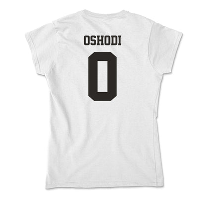 Marshall - NCAA Men's Basketball : Fazl Oshodi - Classic Shersey Soft Style Women’s T-Shirt-1