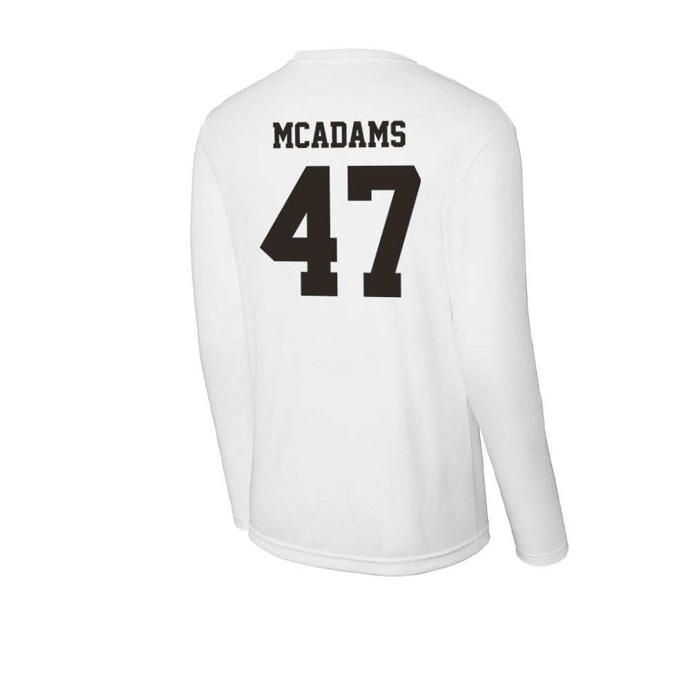 Marshall - NCAA Football : EahJay McAdams - Classic Shersey Activewear Long Sleeve T-Shirt-1