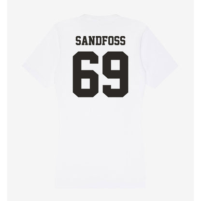 Marshall - NCAA Football : Will Sandfoss - Classic Shersey Women's V-Neck T-Shirt-1
