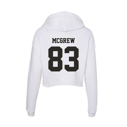 Marshall - NCAA Football : Rhett Mcgrew - Classic Shersey Women's Crop Fleece Hoodie-1