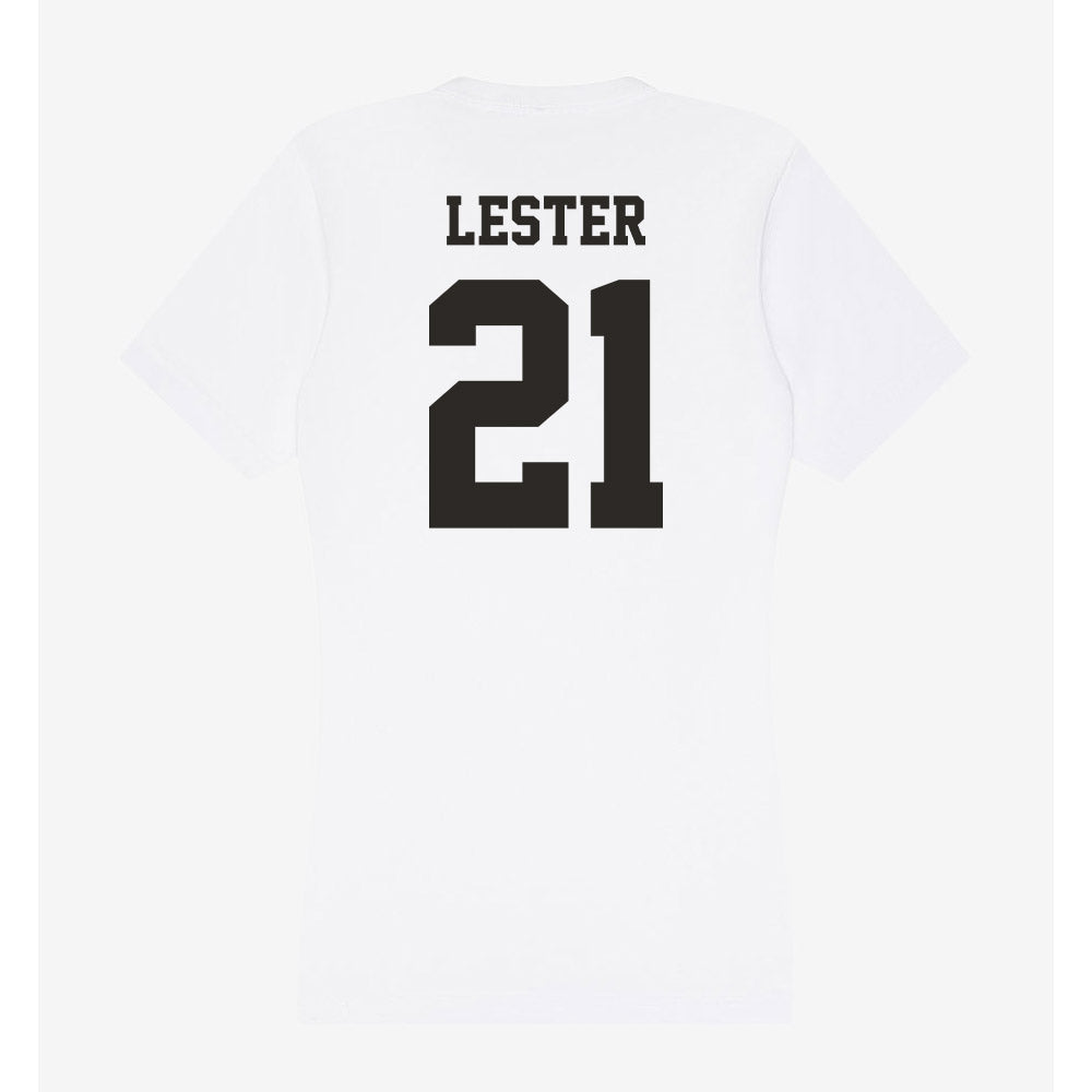 Marshall - NCAA Football : TJ Lester - Classic Shersey Women's V-Neck T-Shirt-1