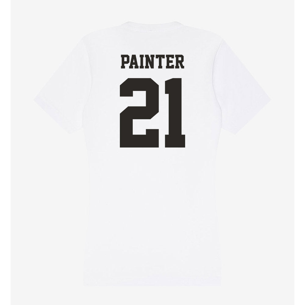 Marshall - NCAA Football : Keydel Painter - Classic Shersey Women's V-Neck T-Shirt-1
