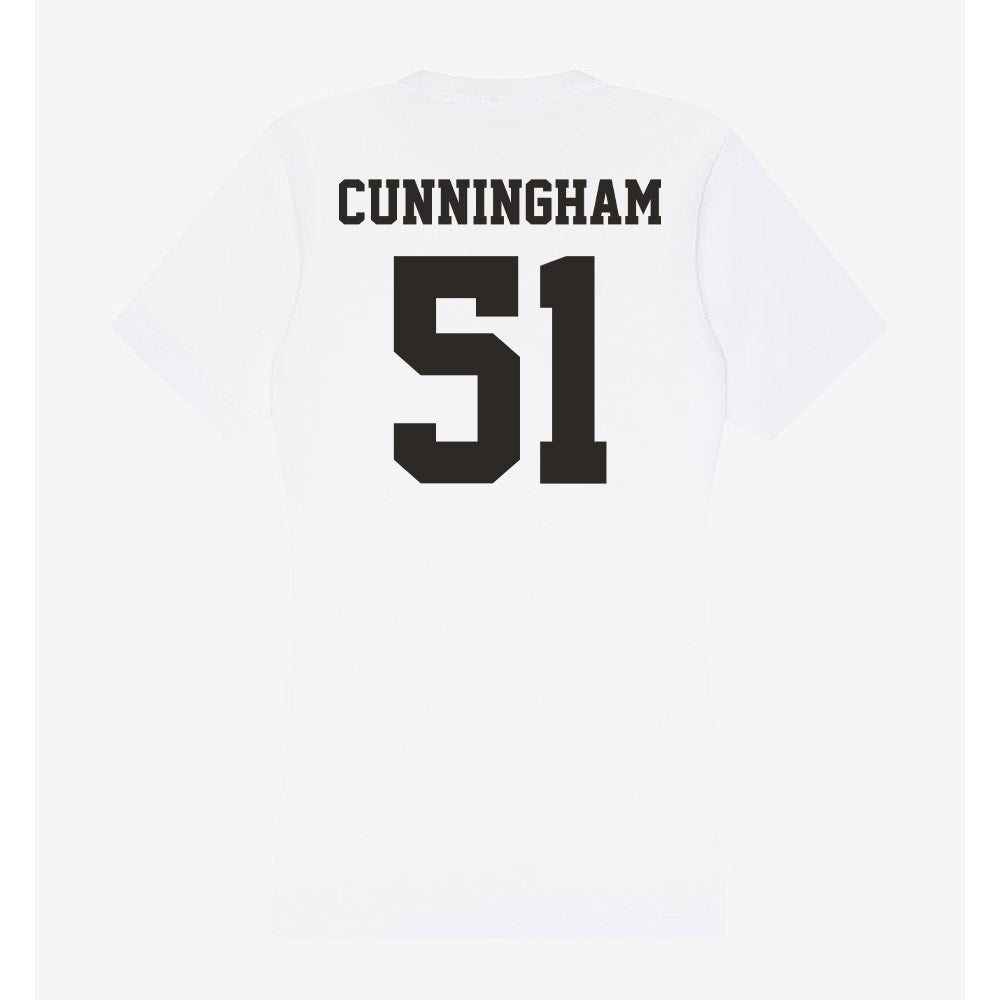 Marshall - NCAA Football : Jaxson Cunningham - Women's V-Neck T-Shirt-1
