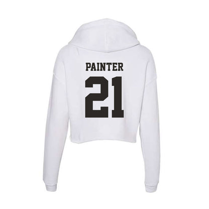 Marshall - NCAA Football : Keydel Painter - Classic Shersey Women's Crop Fleece Hoodie-1