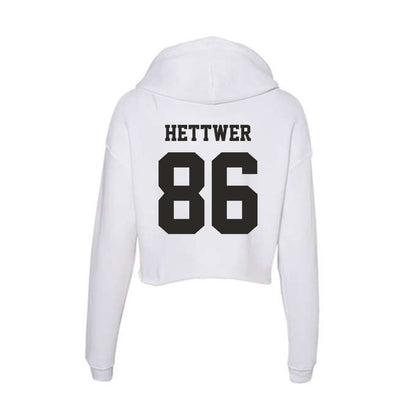 Marshall - NCAA Football : Brandon Hettwer - Classic Shersey Women's Crop Fleece Hoodie-1