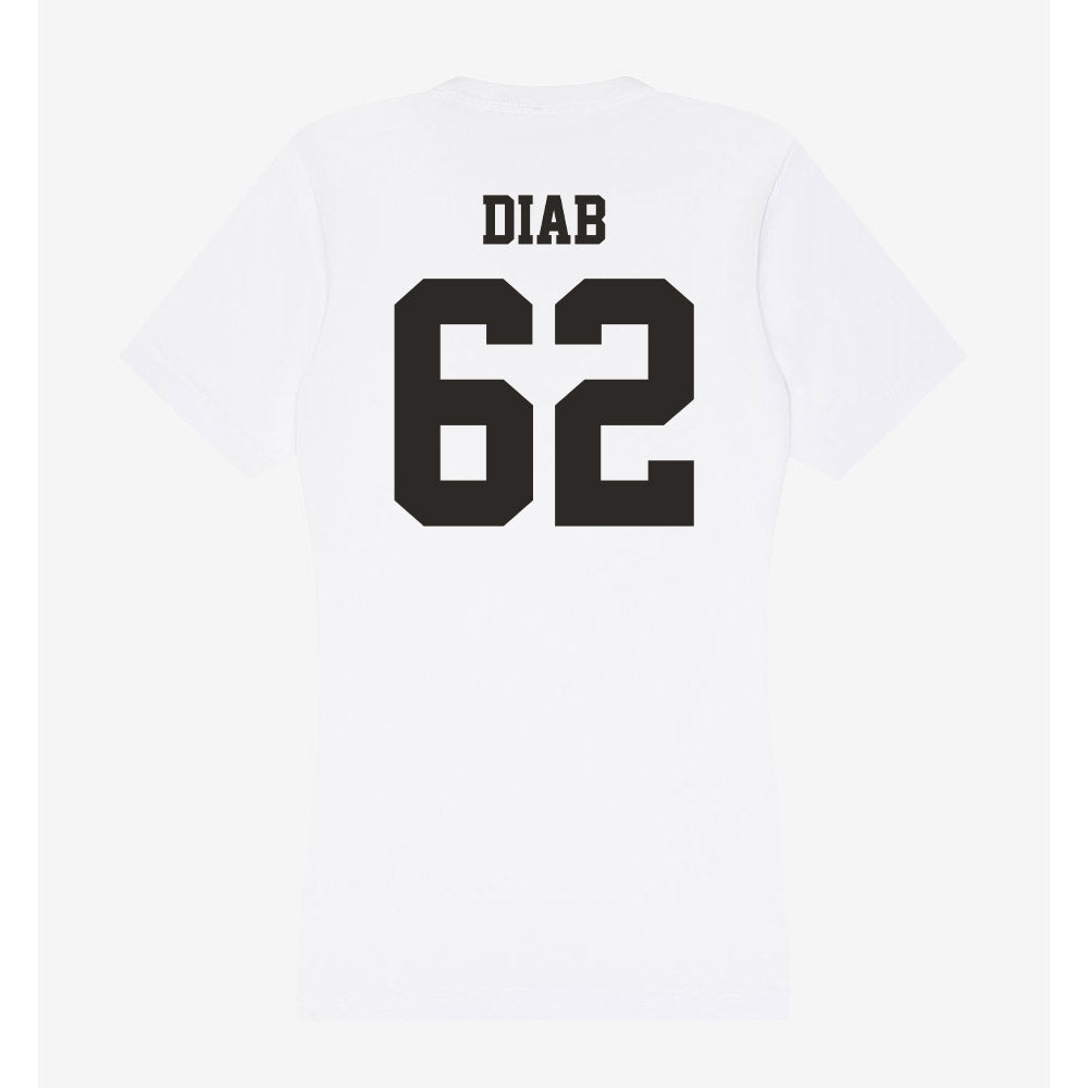 Marshall - NCAA Football : Marwan Diab - Classic Shersey Women's V-Neck T-Shirt-1
