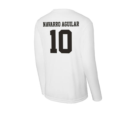 Marshall - NCAA Women's Soccer : Nicole Navarro Aguilar - Classic Shersey Activewear Long Sleeve T-Shirt-1