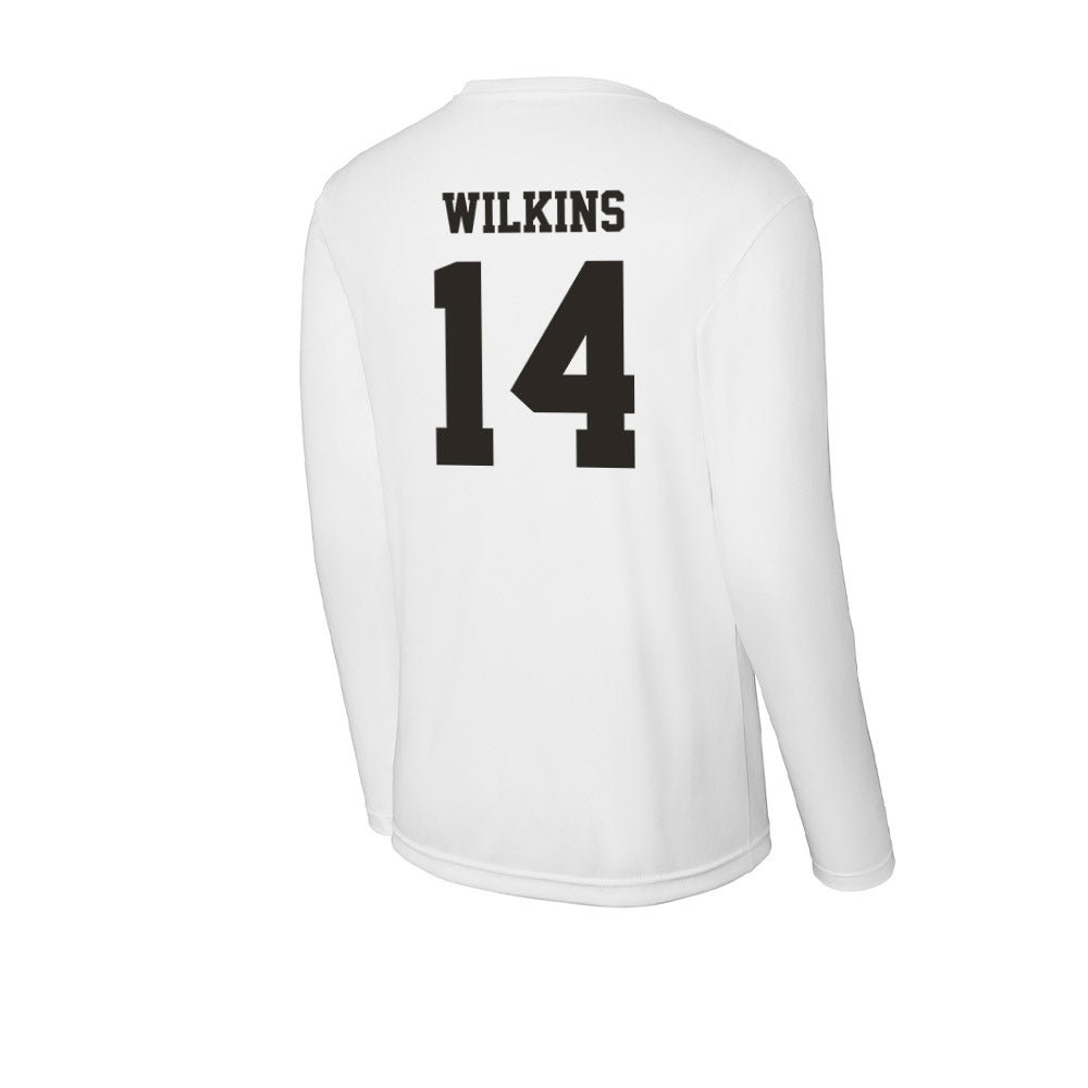 Marshall - NCAA Football : Khalil Wilkins - Classic Shersey Activewear Long Sleeve T-Shirt-1
