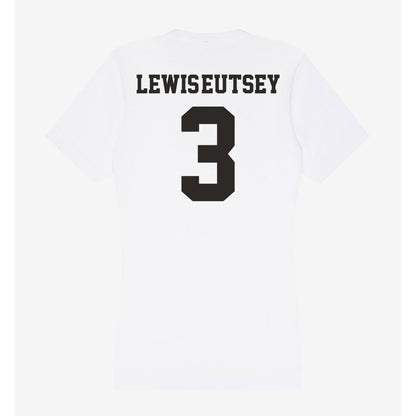 Marshall - NCAA Women's Basketball : Timaya Lewis-Eutsey - Women's V-Neck T-Shirt-1