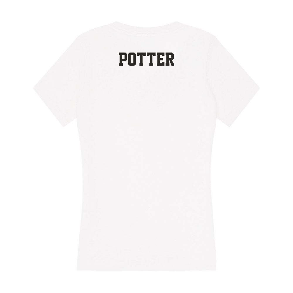 Marshall - NCAA Women's Golf : Katie Potter - Women's V-Neck T-Shirt-1