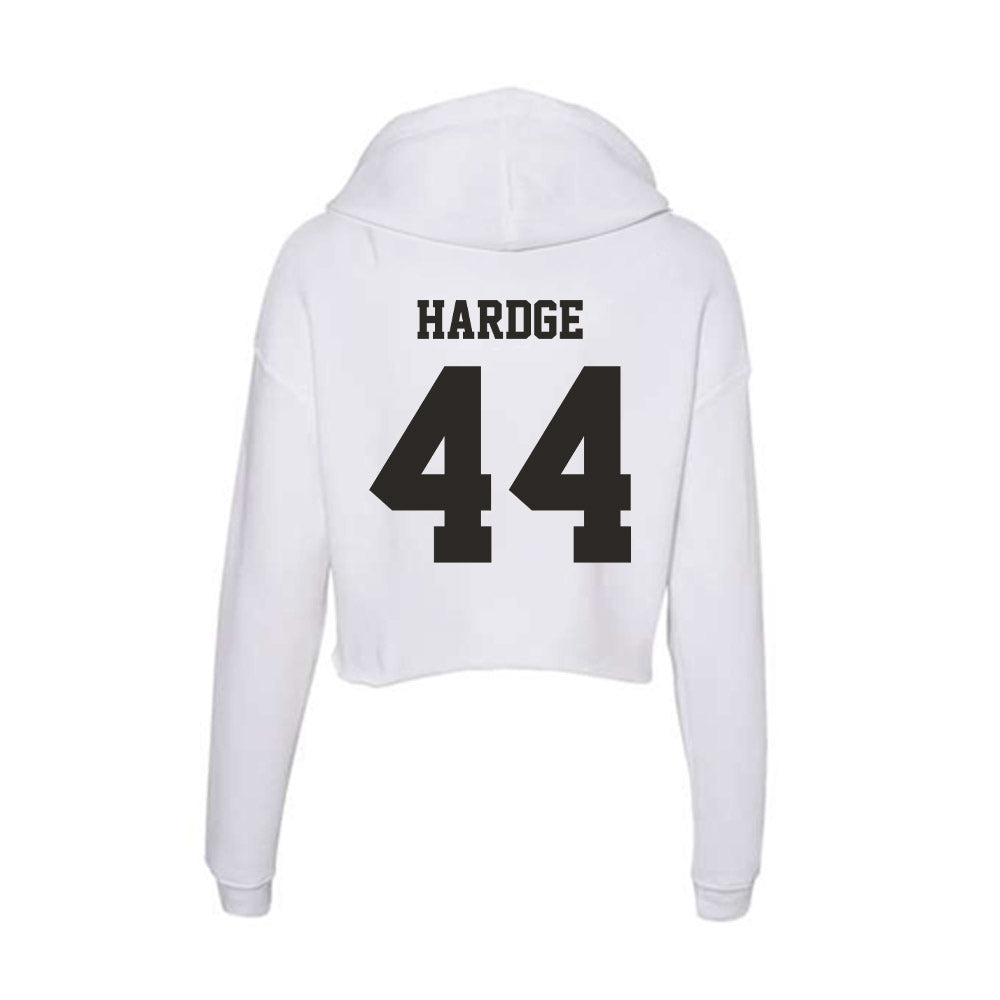 Marshall - NCAA Football : Kenyatta Hardge - Classic Shersey Women's Crop Fleece Hoodie-1
