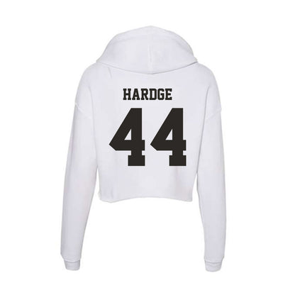 Marshall - NCAA Football : Kenyatta Hardge - Classic Shersey Women's Crop Fleece Hoodie-1