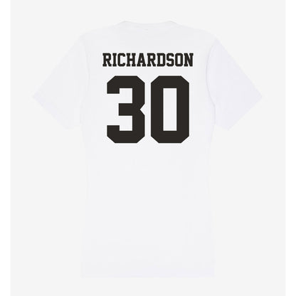 Marshall - NCAA Baseball : Hunter Richardson - Classic Shersey Women's V-Neck T-Shirt-1