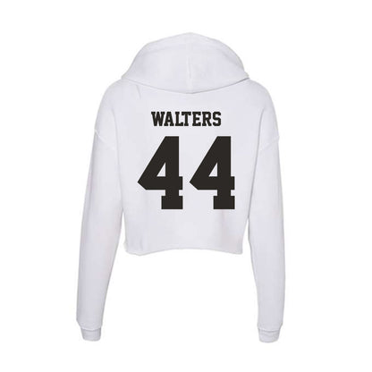 Marshall - NCAA Baseball : Carter Walters - Classic Shersey Women's Crop Fleece Hoodie-1