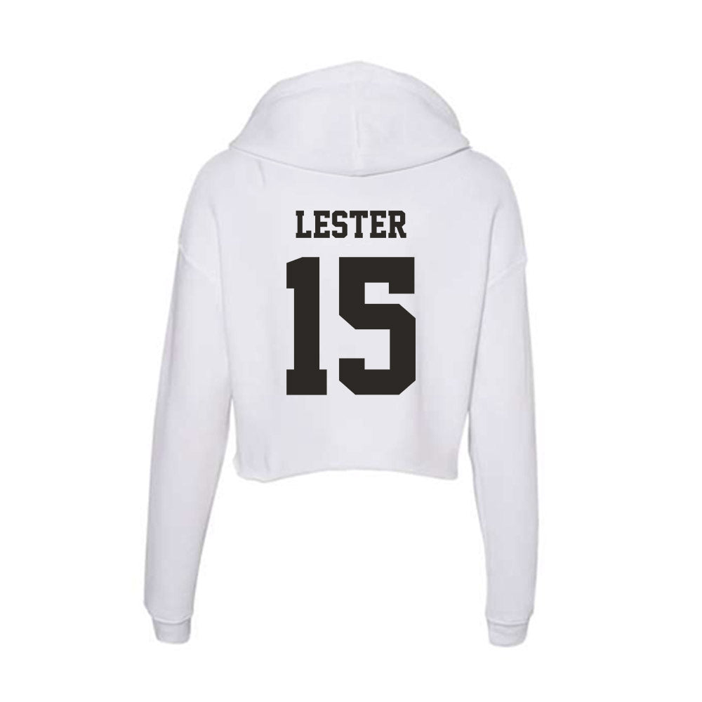 Marshall - NCAA Football : Tristan Lester - Classic Shersey Women's Crop Fleece Hoodie-1