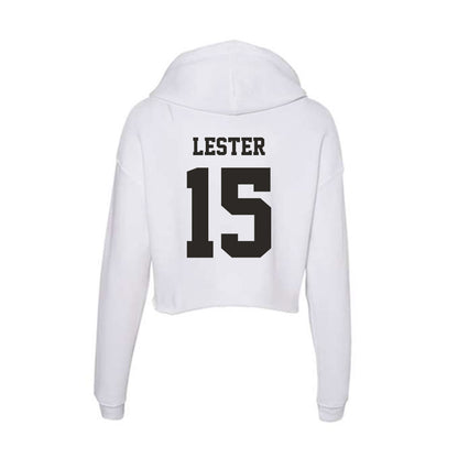 Marshall - NCAA Football : Tristan Lester - Classic Shersey Women's Crop Fleece Hoodie-1