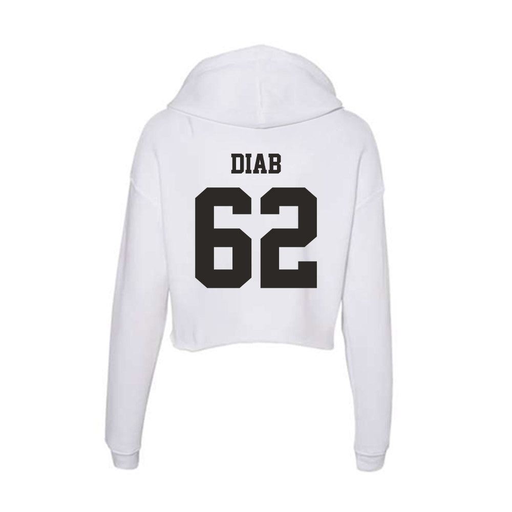 Marshall - NCAA Football : Marwan Diab - Classic Shersey Women's Crop Fleece Hoodie-1