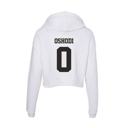 Marshall - NCAA Men's Basketball : Fazl Oshodi - Classic Shersey Women's Crop Fleece Hoodie-1