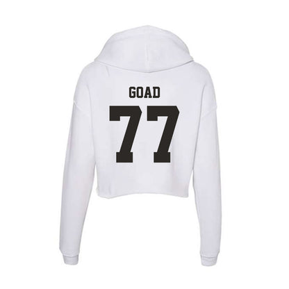 Marshall - NCAA Softball : Jaycie Goad - Classic Shersey Women's Crop Fleece Hooded Sweatshirt-1