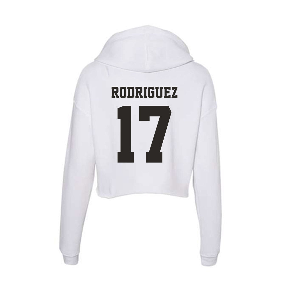Marshall - NCAA Women's Soccer : Laura Rodriguez - Classic Shersey Women's Crop Fleece Hoodie-1