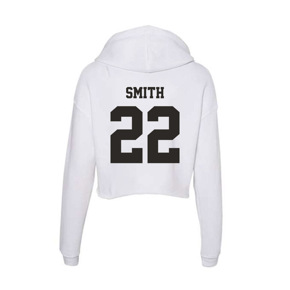 Marshall - NCAA Baseball : Jack Smith - Women's Crop Fleece Hoodie-1