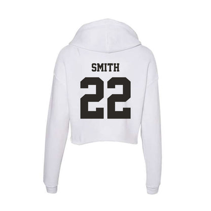 Marshall - NCAA Baseball : Jack Smith - Women's Crop Fleece Hoodie-1