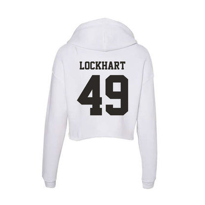 Marshall - NCAA Football : Mekhi Lockhart - Classic Shersey Women's Crop Fleece Hoodie-1