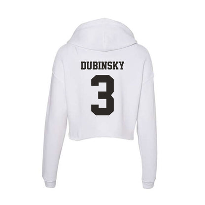 Marshall - NCAA Men's Basketball : Wilson Dubinsky - Classic Shersey Women's Crop Fleece Hoodie-1