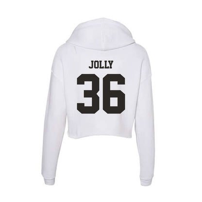 Marshall - NCAA Baseball : Grant Jolly - Classic Shersey Women's Crop Fleece Hoodie-1