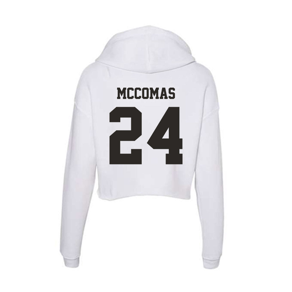 Marshall - NCAA Women's Soccer : Brooklyn McComas - Classic Shersey Women's Crop Fleece Hoodie-1