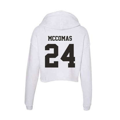 Marshall - NCAA Women's Soccer : Brooklyn McComas - Classic Shersey Women's Crop Fleece Hoodie-1