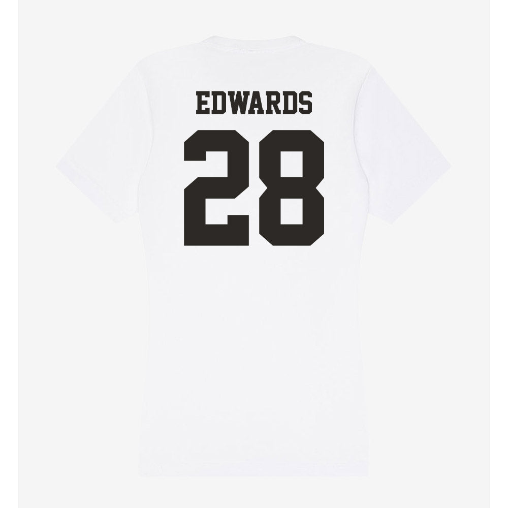 Marshall - NCAA Football : Aumad Edwards - Classic Shersey Women's V-Neck T-Shirt-1