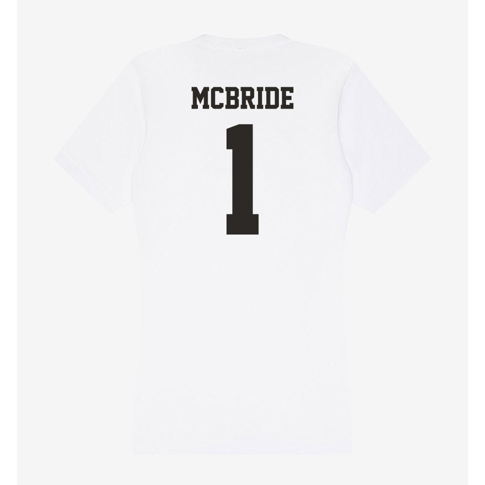 Marshall - NCAA Football : Kelvon McBride - Classic Shersey Women's V-Neck T-Shirt-1